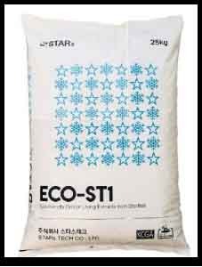 친환경 제설제(불가사리)ECO-ST1 / 25KG(포)  제습제 제설용